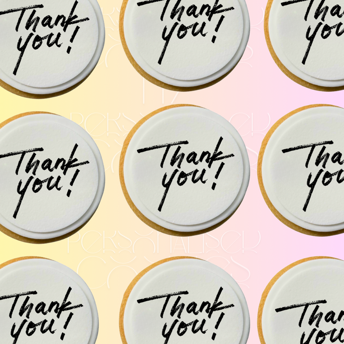 Thank You Cookies Box 50