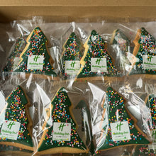 Load image into Gallery viewer, Branded Christmas Tree Cookie - Box 50