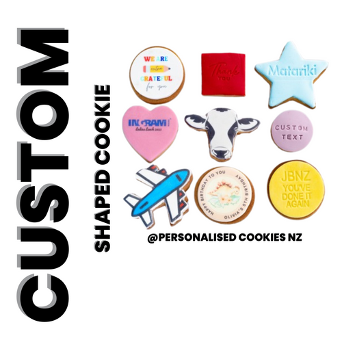 Custom Shaped Cookies