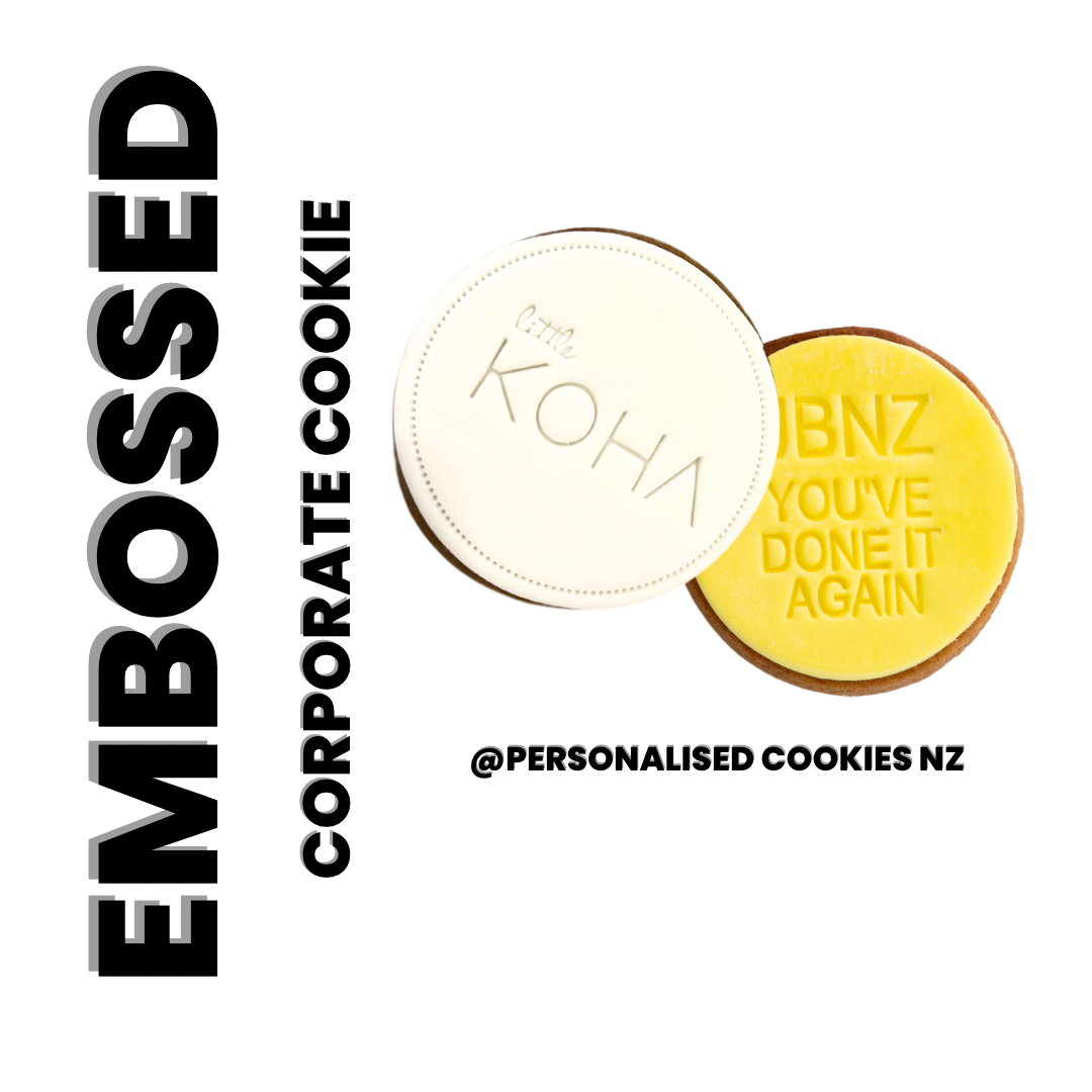 Special! Embossed Logo Cookie Box 50